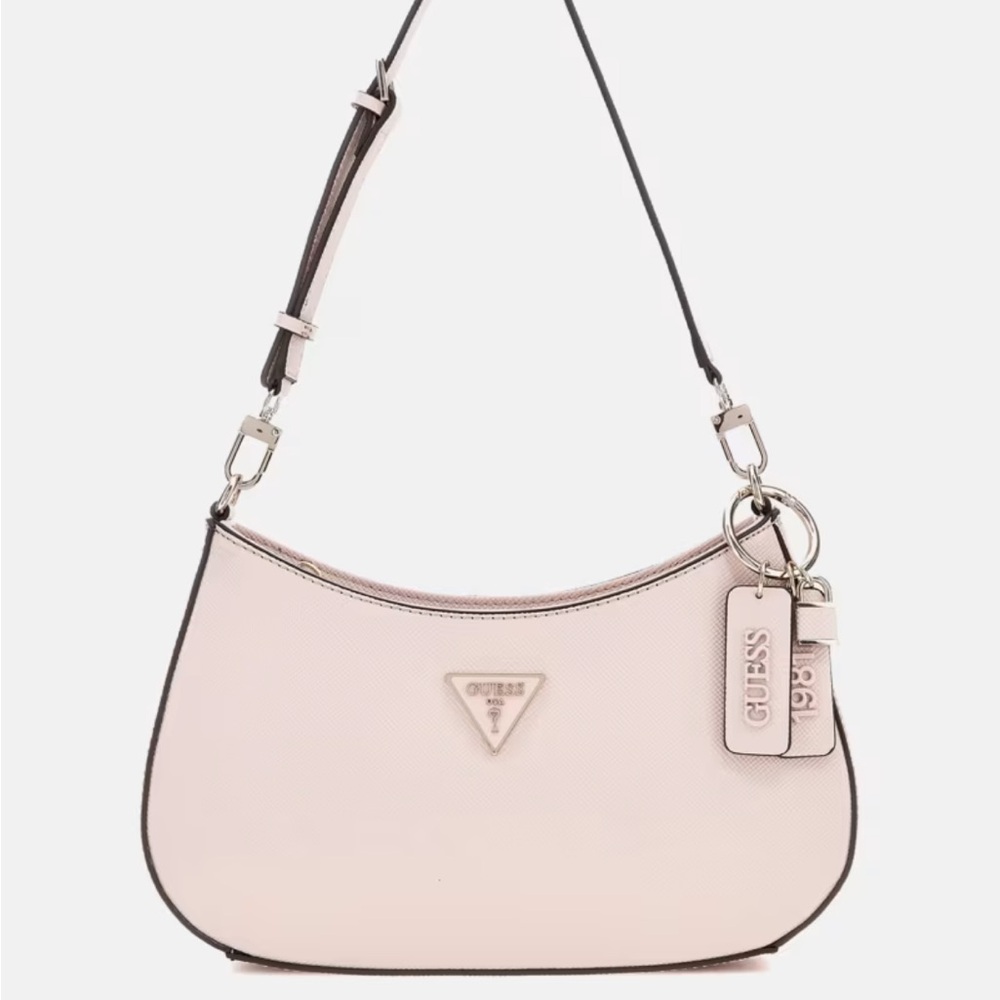 GUESS Noelle saffiano shoulder bag